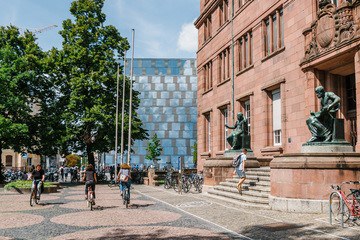 University Freiburg, Entrance KG I (© Sandra Meyndt / Universität Freiburg)